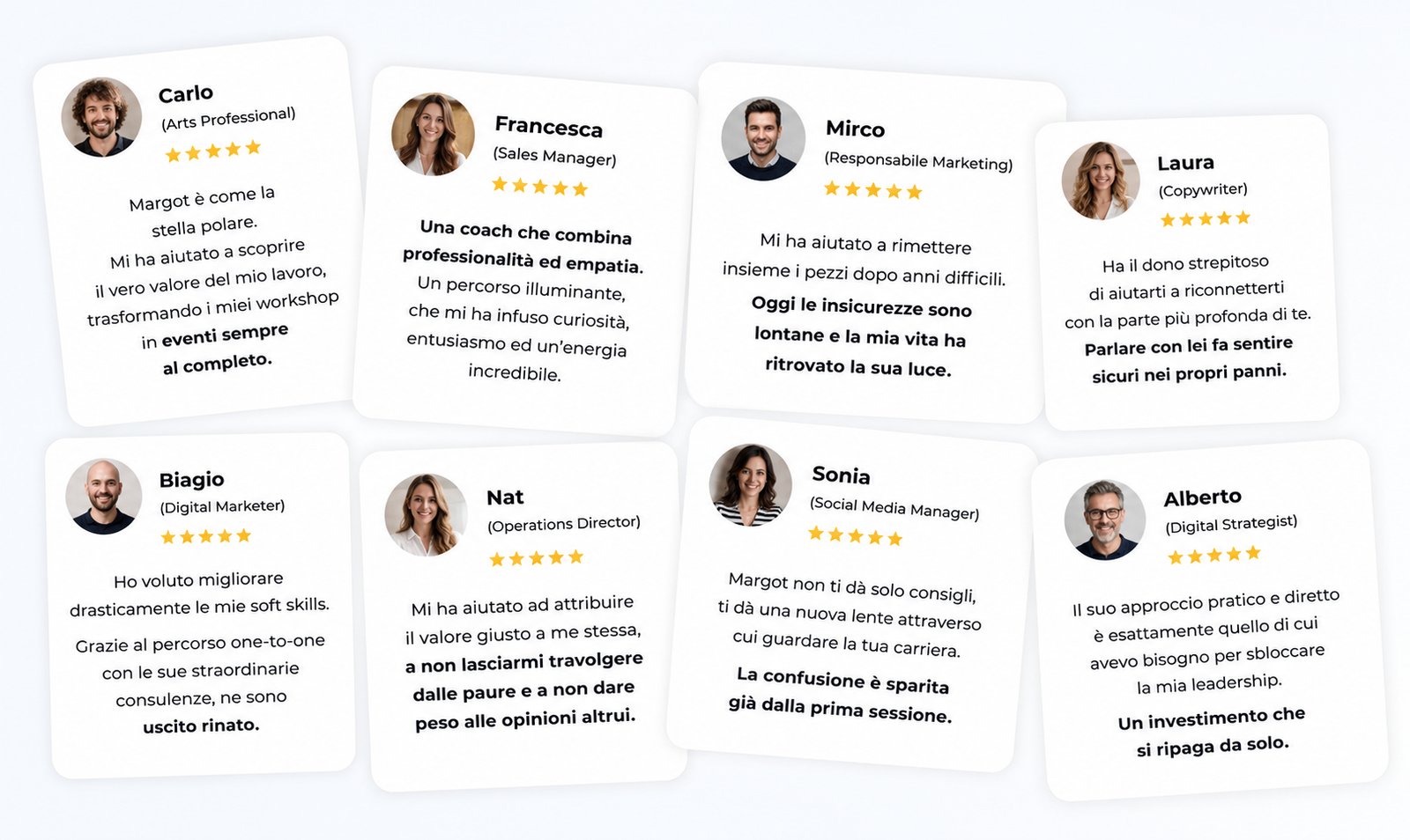 Testimonials Collage